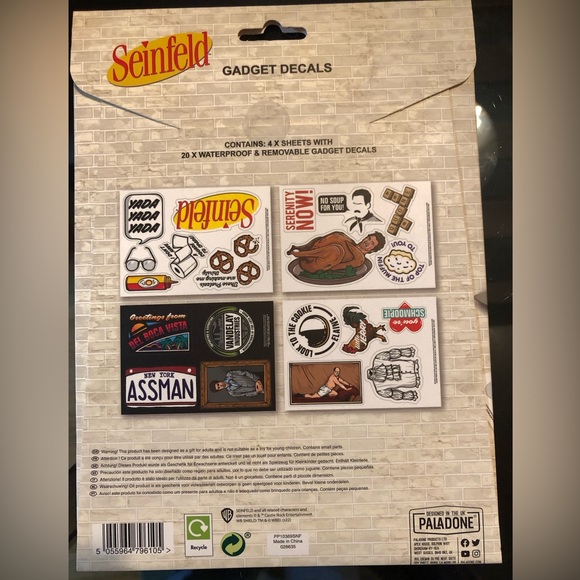 Seinfeld Gadget Stickers - Picture 2 of 2